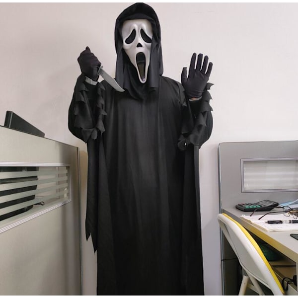 Halloween-huuto naamio Kauhu Kallo Naamio Cosplay Style6