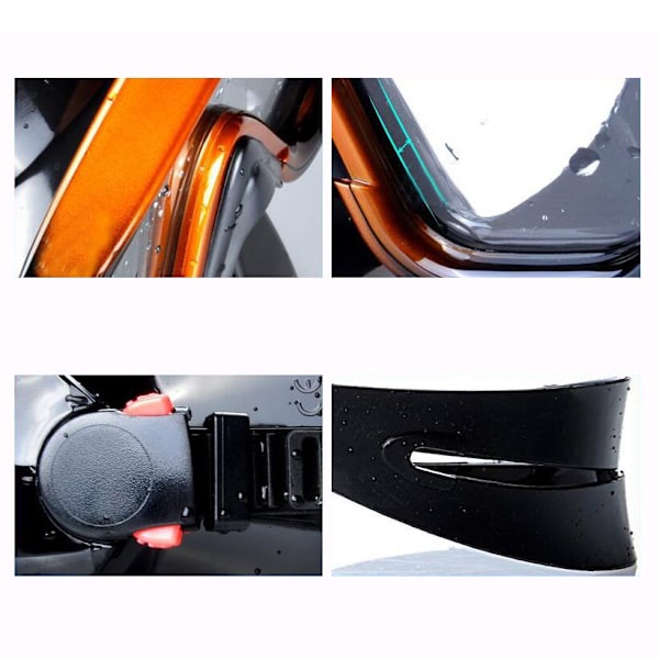 Set Snorkelutrustning Set för vuxna black