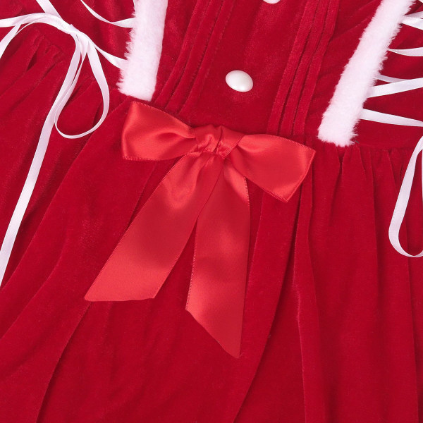 Julklänningar för kvinnor Halter Dress med mantel L
