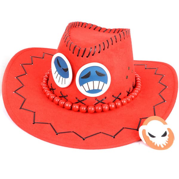 Western Cowboy Hattar för Cowboy Theme Party red