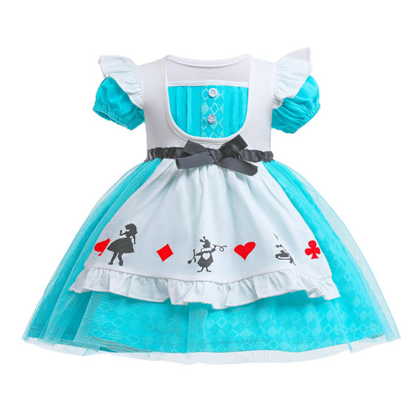 Princess Dress Up Kläder Halloween Kjol 100CM