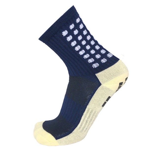 3 par halkfria strumpor, halkfria klibbiga strumpor dark blue