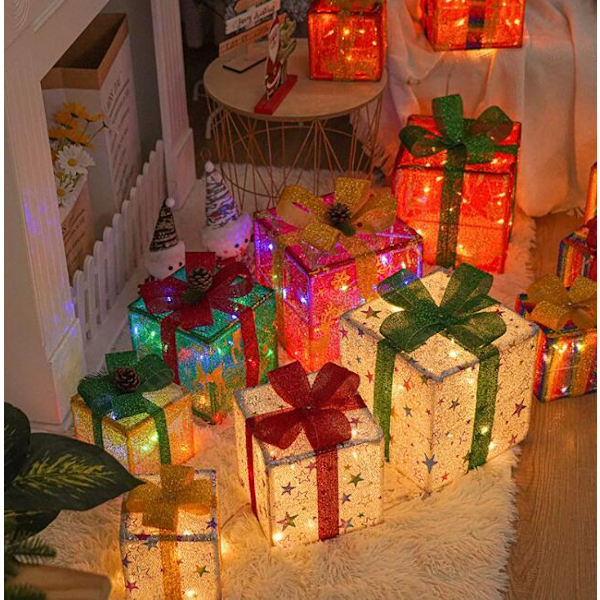 3-pack Jul LED-presentask Deer