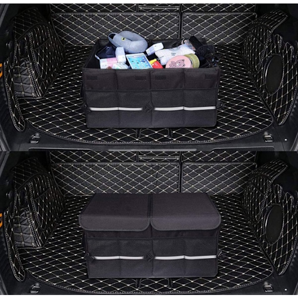 Trunk Organizer Cargo Organizer Trunk förvaring black L