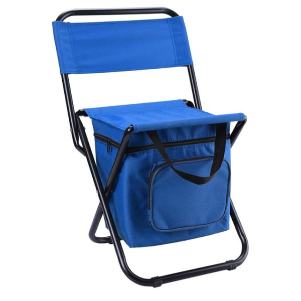 Utomhusfällbar 3-i-1 fiskestol Blue