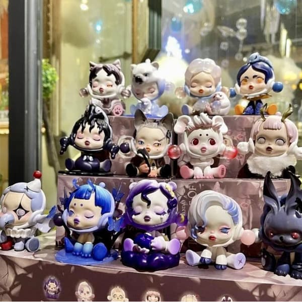 Monster Doll Warmth Series, Blind Box-figurer Judgmental cats