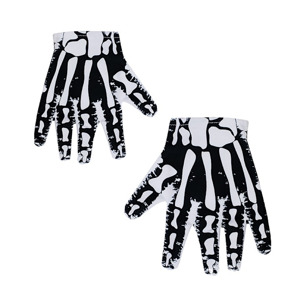 Skelettkostym för Barn Skelett Halloween Skelettkostymer för Pojkar M