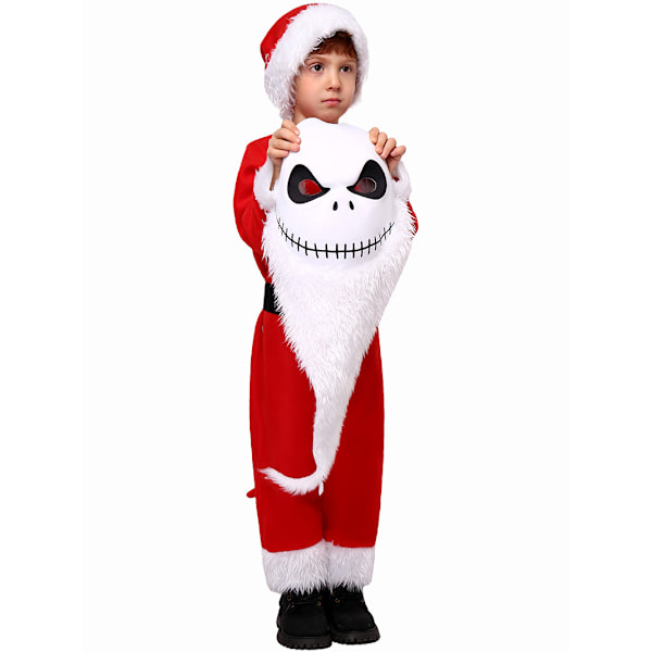 Pojkar Santa Claus Kostym leverans tillbehör XL