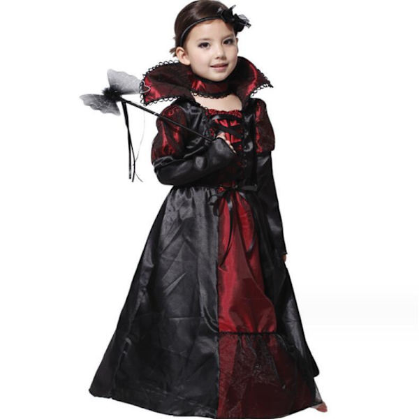 Halloween Kostumer Børn Vampyr Forklædning L