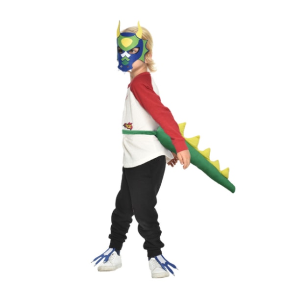 Kids Dino-Mask Halloween Dress-up kostymer style1