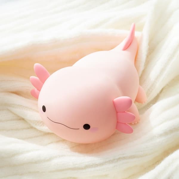 Axolotl Natlampe til Børneværelset, Dyr Silikon Natlampe til Børneværelset