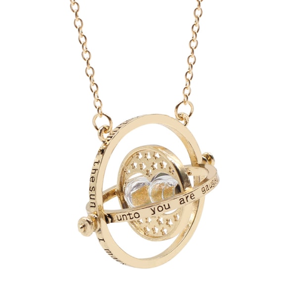 Hermione Tillbakablicks-Halsband Gold