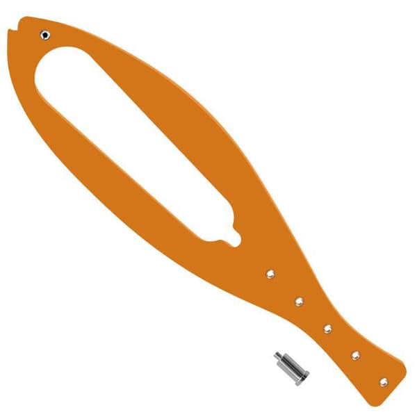 Justerbar Kattedørsbeslag Til Nem Installation Orange