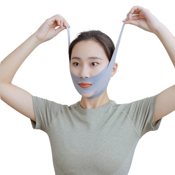 Ansiktslyft med Sleep Face V Shaper Ansiktsbandage Avkoppling Form Lyft