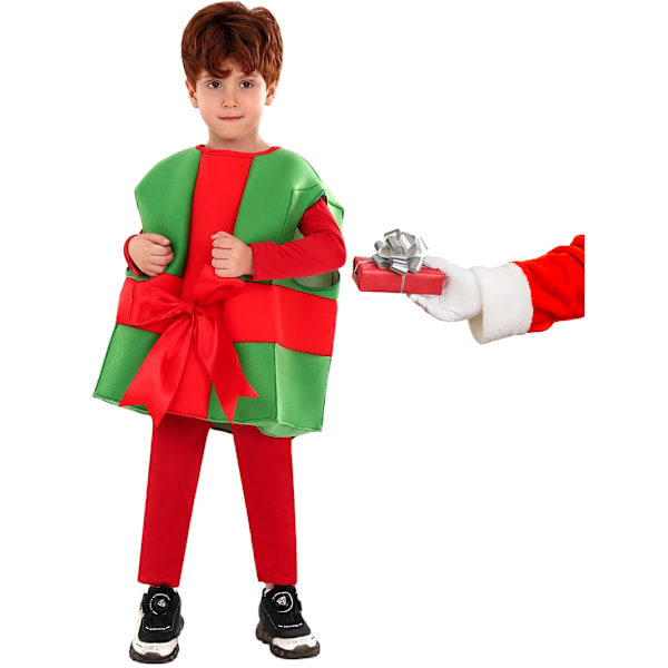Barnens Julbåge Presentask Kostym Fancy Dress Up Kostym M