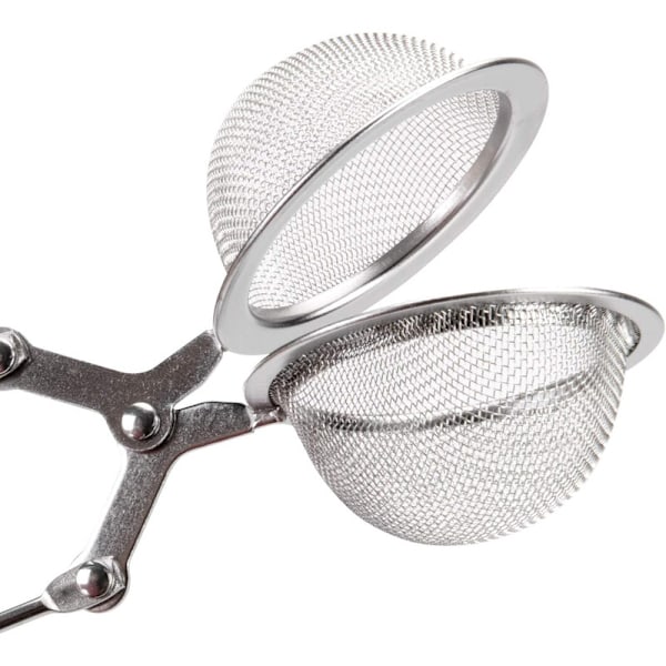 Snap Ball Te-si, 3 Pak Rustfrit Stål Te-infuser Filter
