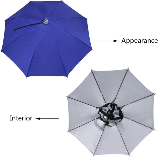 Paraplymössa Vikt Cap med löst bälte Cap Dark blue