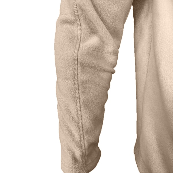 Fleeceforet Halv Zip Trøjer til Mænd Mock Neck Pullover Trøje Army Green M