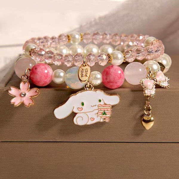 Krystalperle Armbånd Kawaii Armbåndssæt Color 3