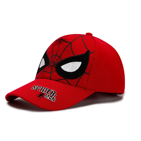 Spiderman Baseballcaps for Gutter med Justerbar Stropp Red 1