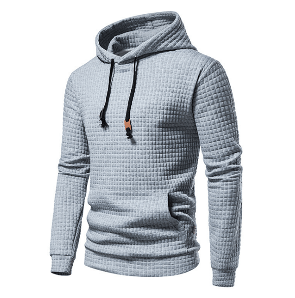 Mode huvtröja för män Casual light grey S
