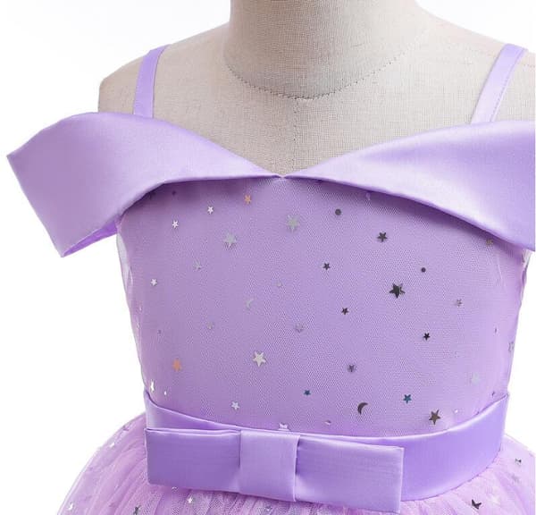 Barnklänningar för 3-10 år Purple 110