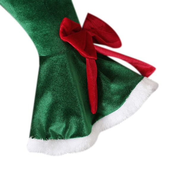 3 Styck Julkläder Sammetsbyxor Green 110