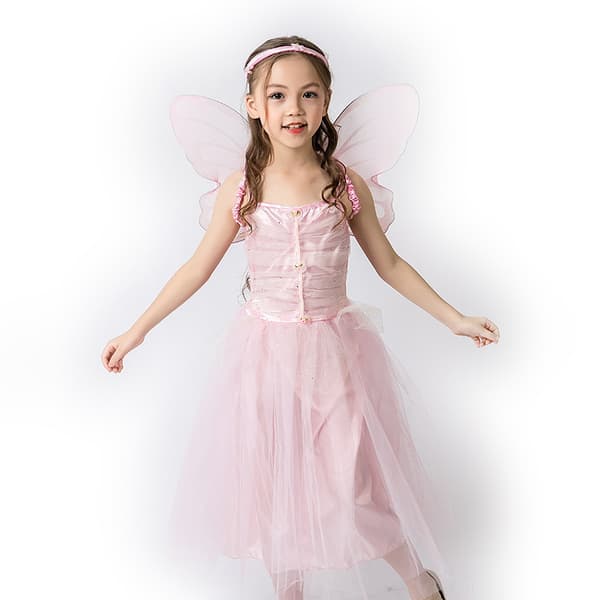 Blomsterfe-kostyme Prinsesse Klessett for Jenter XL