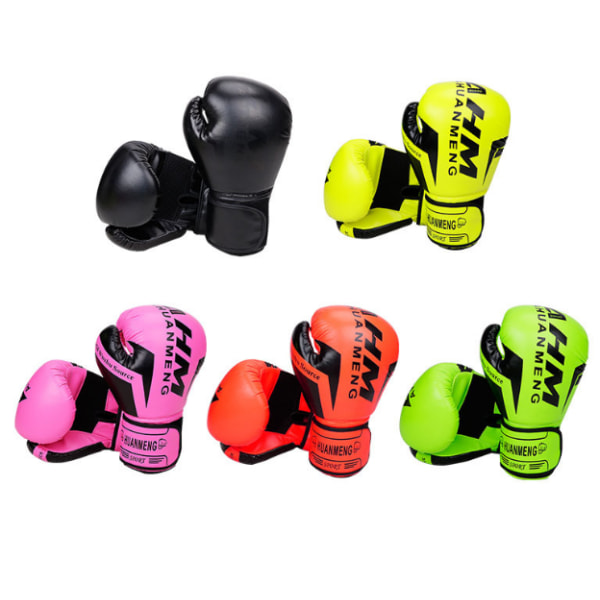 Boxningshandskar Kickboxing boxhandskar black