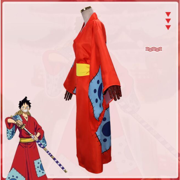 Kongens av Tyver Lufly Japansk Kimono 2XL