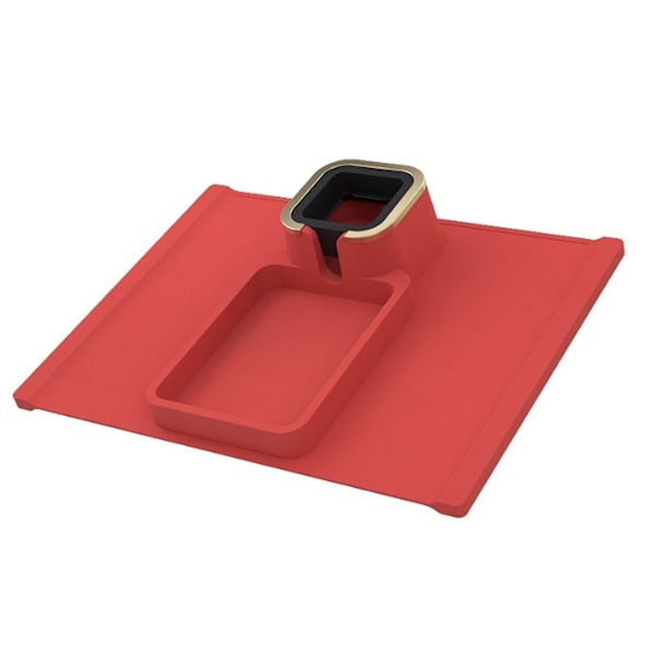 Mugghållare för Couch Silikon Soffdrinkshållare red