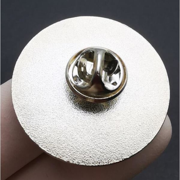 Kattmönster Metalllegering Badge Tillbehör Beige