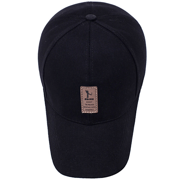 Vasket Baseballcaps for Menn Red