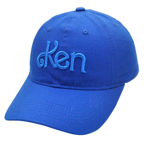 KEN Letters Tredimensionell Broderad Basebollkeps Dam Style 10