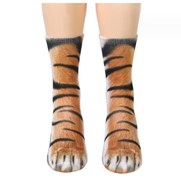 Unisex Djur Tassstrumpor 3D-tryckta Style3 Adults