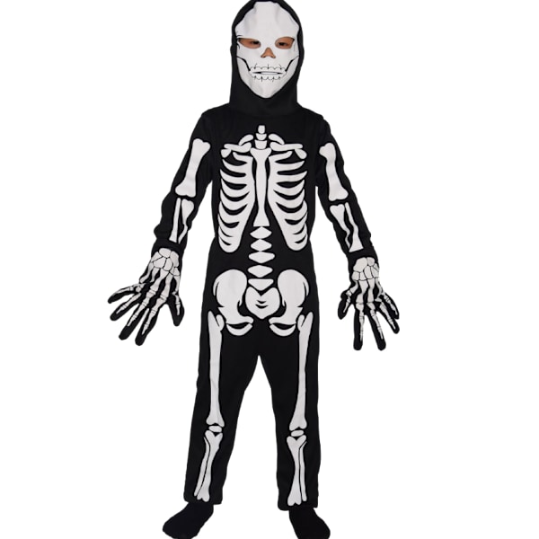 Paha ja hullu luurankohaalarin Halloween-asu L