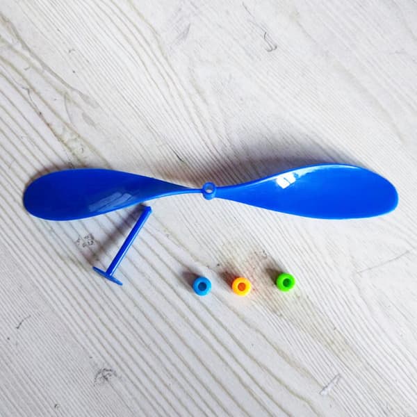 Avtagbar Propeller Bamboo Dragonfly cap STYLE 7