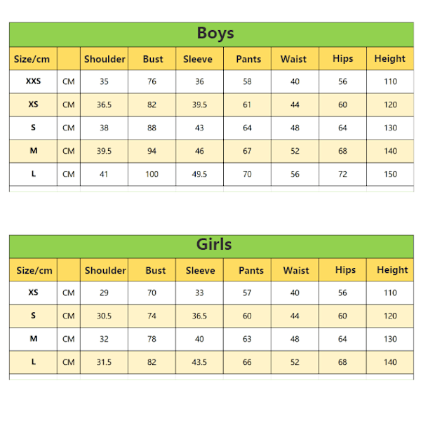 6 kpl Tonttuasusetti Aikuisille ja Lapsille Boys S