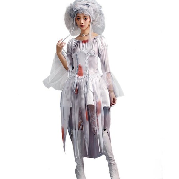 Halloween Zombie Kostume til Forældre og Barn Women M