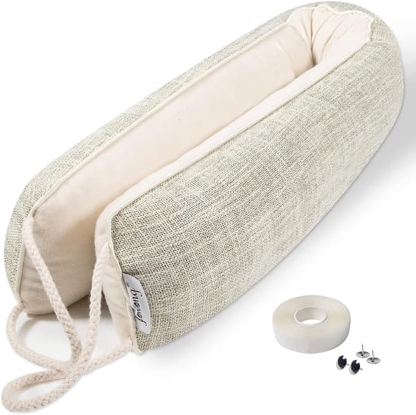2-pack Dörrluftbarriär 35 tum Akustisk Inkapsling Dörrsvep 90CM