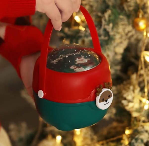 Juleæbleæske Juleaften Æbletaske 10.5*11.5*18CM