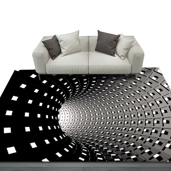 Geometrisk Krystallhaug Teppe Stue Style 3 180*250CM