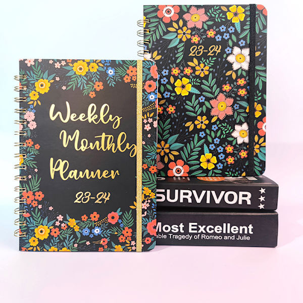 2024 Planner, Spiral Planner Notebook Style 5