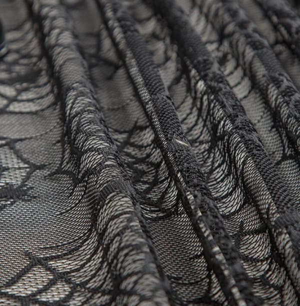 Halloween Sort Sort Bordduge Large Spider Web 152*260