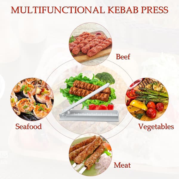 Kebab Maker Press, Manuell Kebab Press Kabob Form For Kofta Kebab