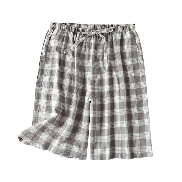 Miesten kudotut joustavat pyjama-shortsit color-1 3XL