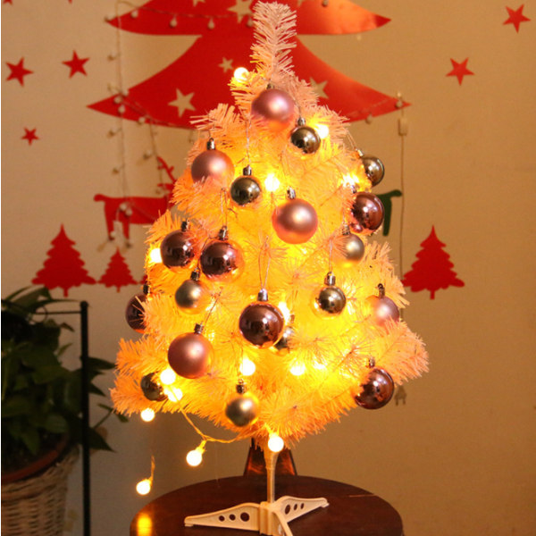 24-tums Mini Desktop Artifical Christmas Tree Simulering