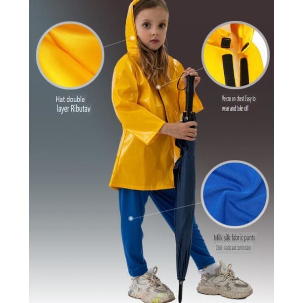 Halloween Spøkelseskostyme for Barn - Scenekostyme S