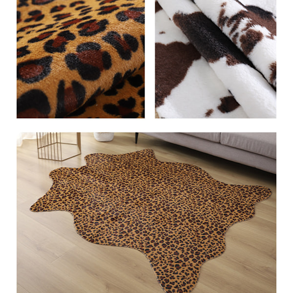 Irregular Cute Cow Print Matta Nice Zebra 140*160cm