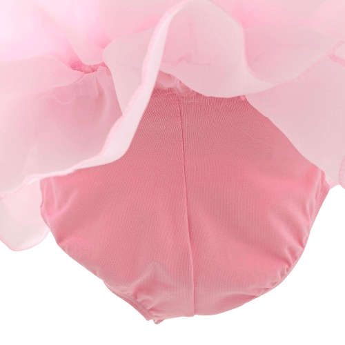 Tyttöjen balettitrikoo, tutu-hamemekko 120cm